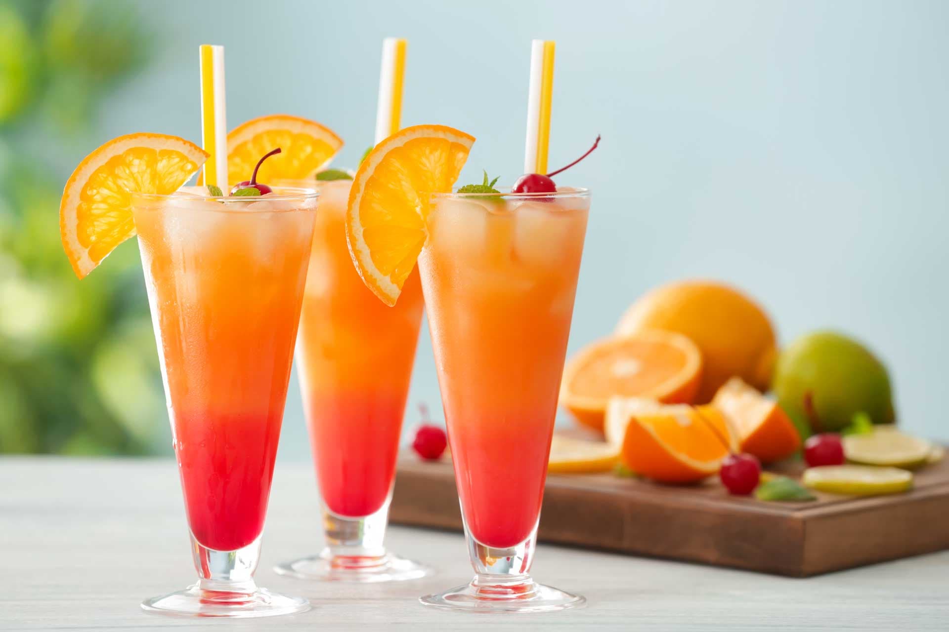 Tequila sunrise receta y preparación del coctel