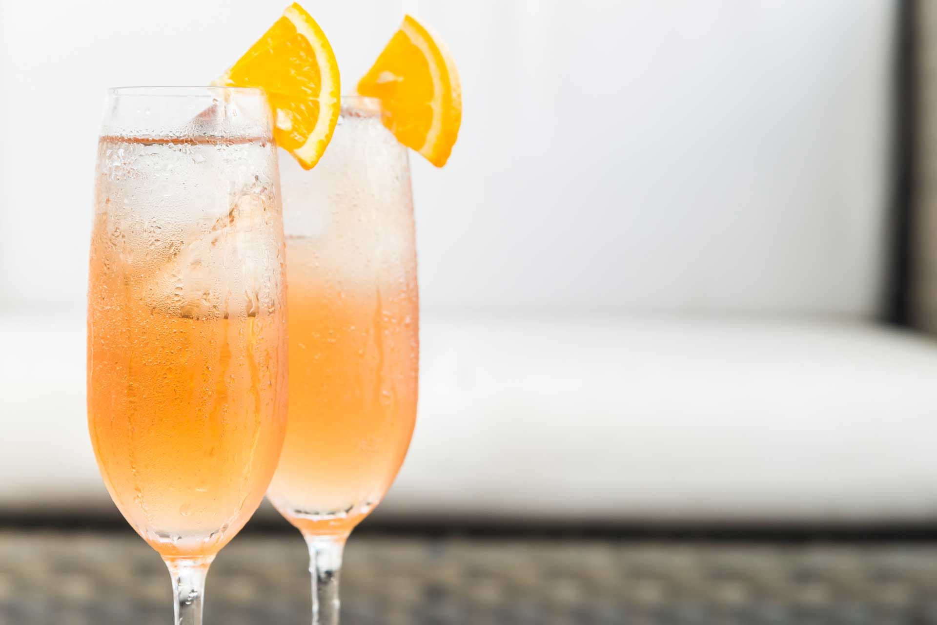 Receta de tragos con espumante