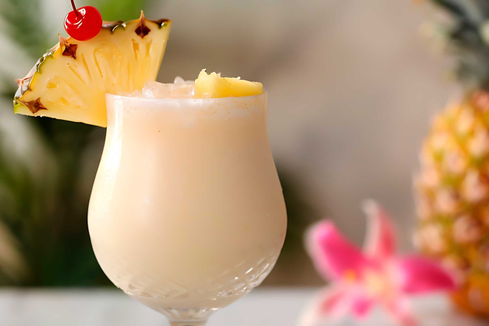 Receta piña colada en casa