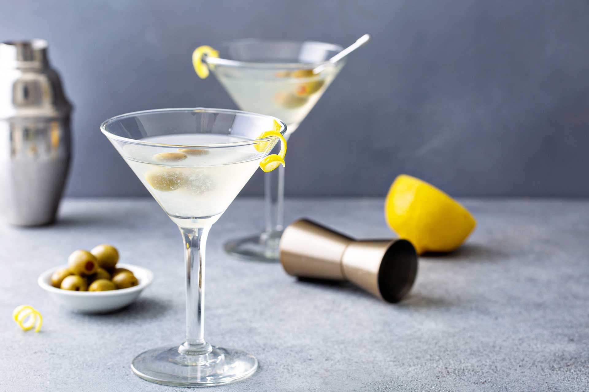 Receta vodka martini cóctel