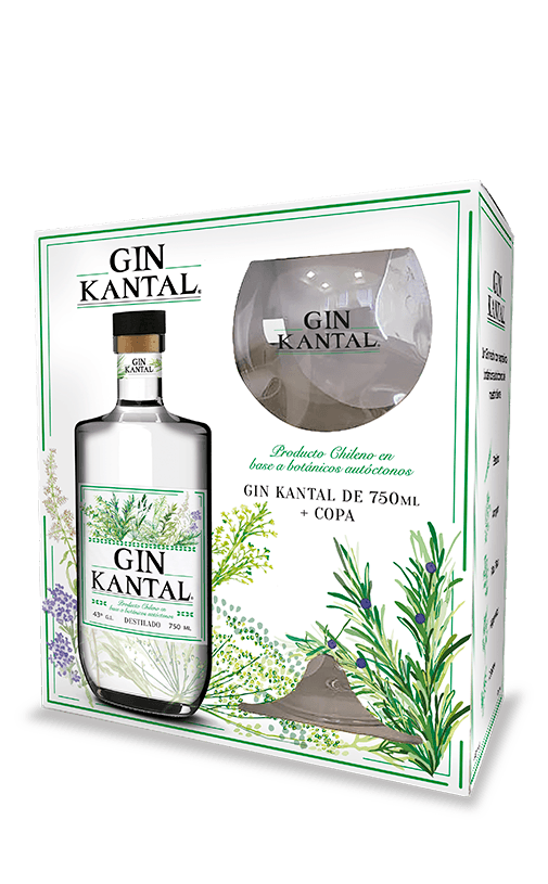Gin Kantal 43° 750cc + Copón