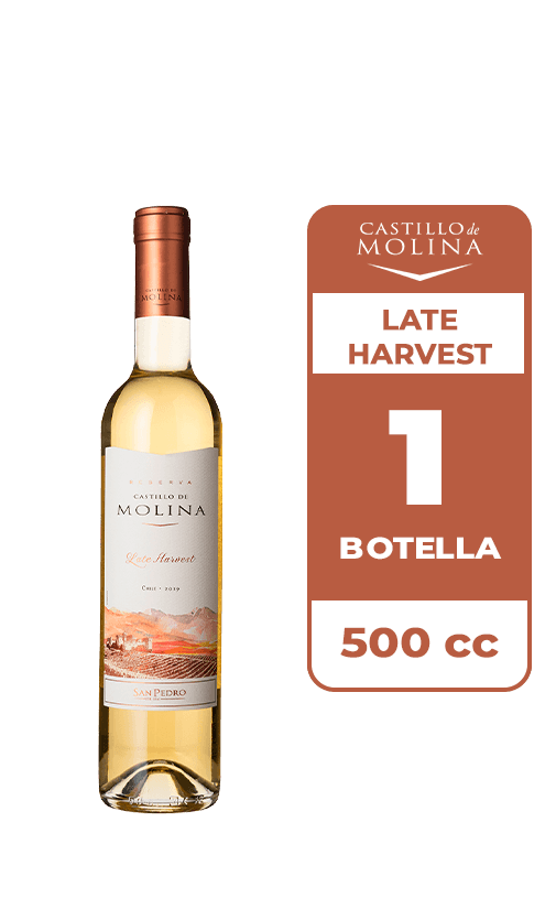 Vino Castillo De Molina Late Harvest 500cc
