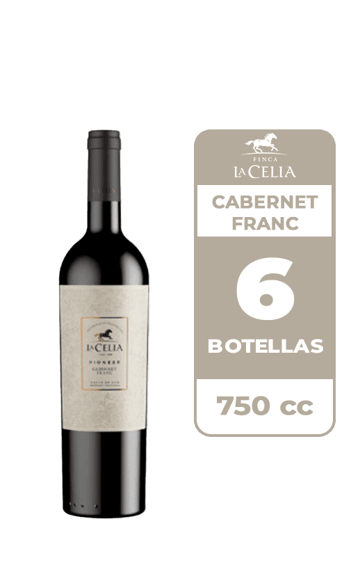 6x Vino La Celia Pioneer Cabernet Franc 750cc