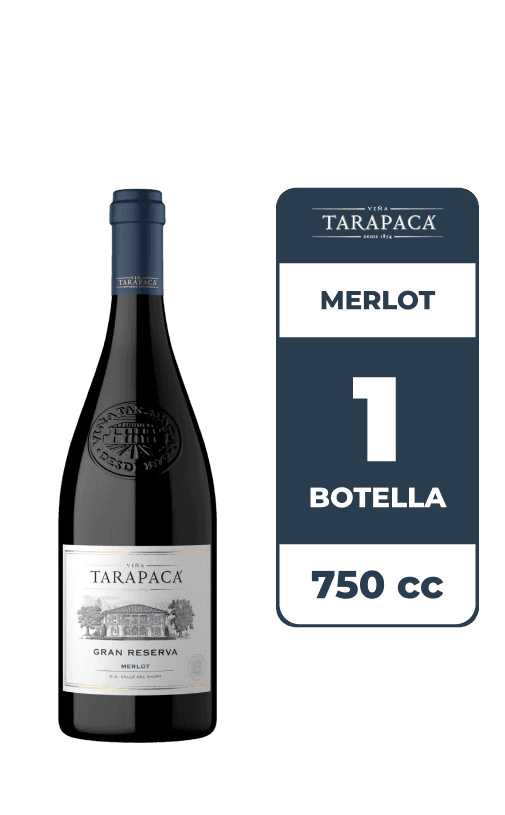 Vino Tarapacá Gran Reserva Merlot 750cc