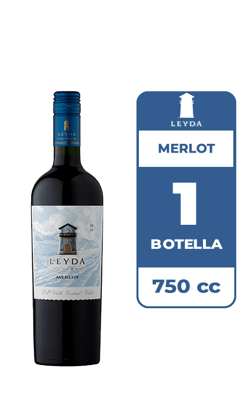 Vino Leyda Reserva Merlot 750cc