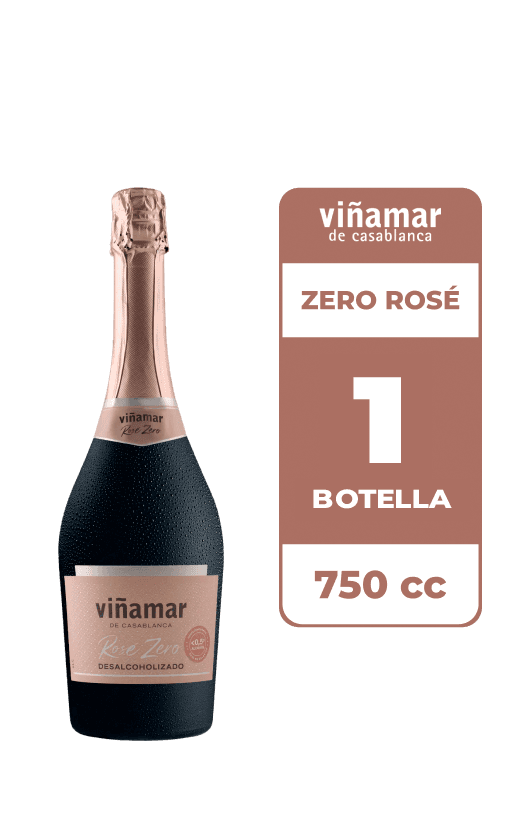 Espumante Viñamar Zero Rosé 750cc