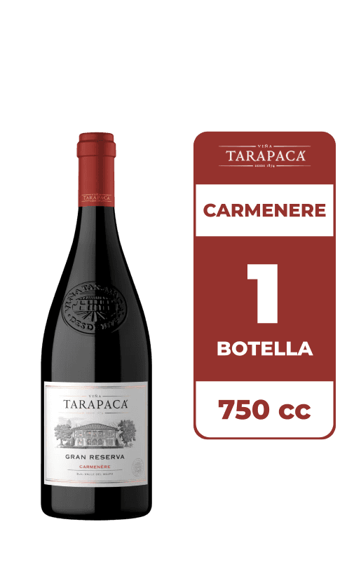 Vino Tarapacá Gran Reserva Carmenere 750cc