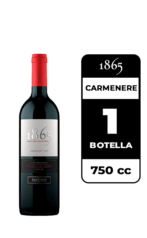 Vino 1865 Carmenere 750cc