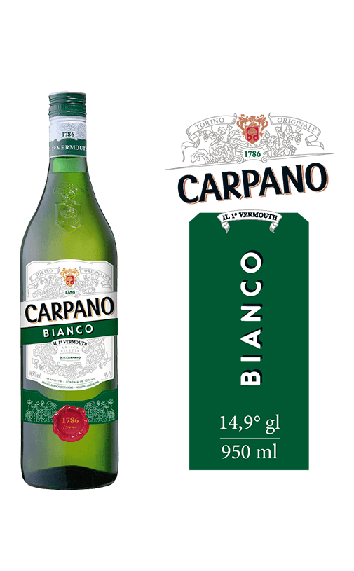 Vermouth Carpano Bianco 14.9° 950cc