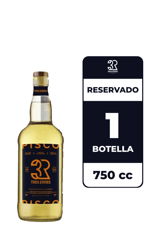 Pisco Tres Erres 40° 750cc