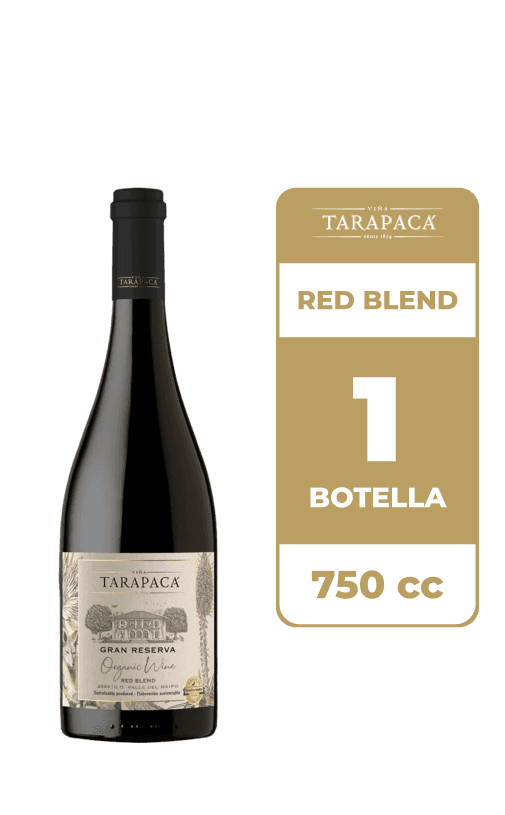 Vino Tarapacá Gran Reserva Orgánico Red Blend 750cc