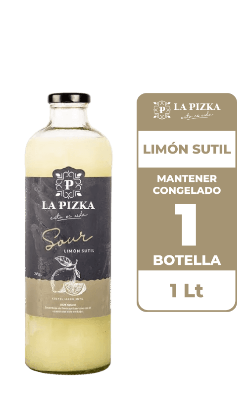 Cóctel Sour Clásico La Pizka 24° 1L