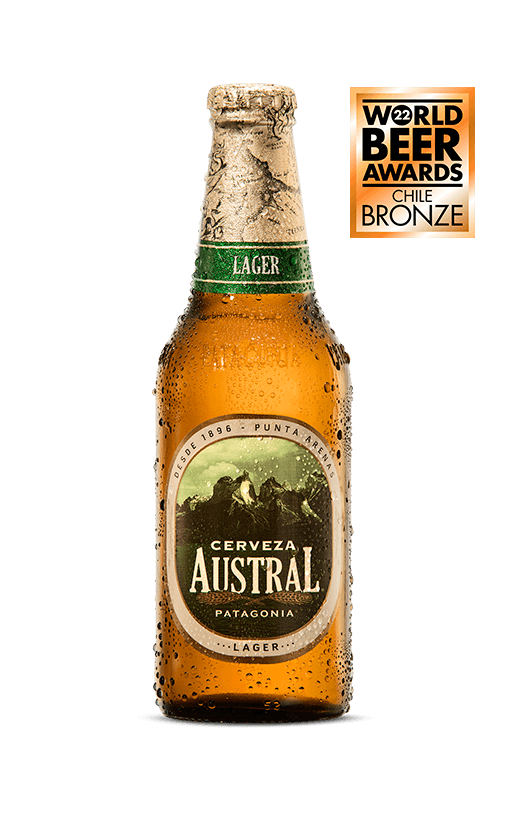 4x Cerveza Austral Lager 4.6° Botella 330cc