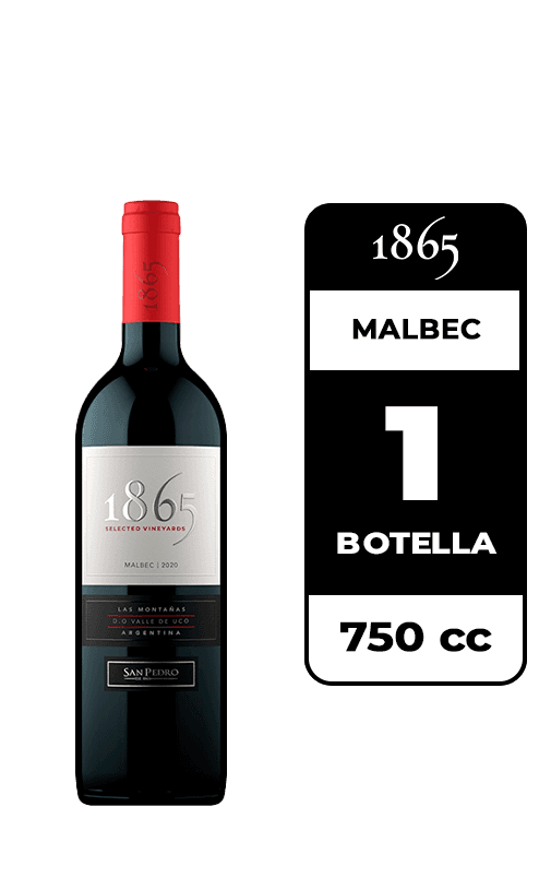 Vino 1865 Malbec 750cc