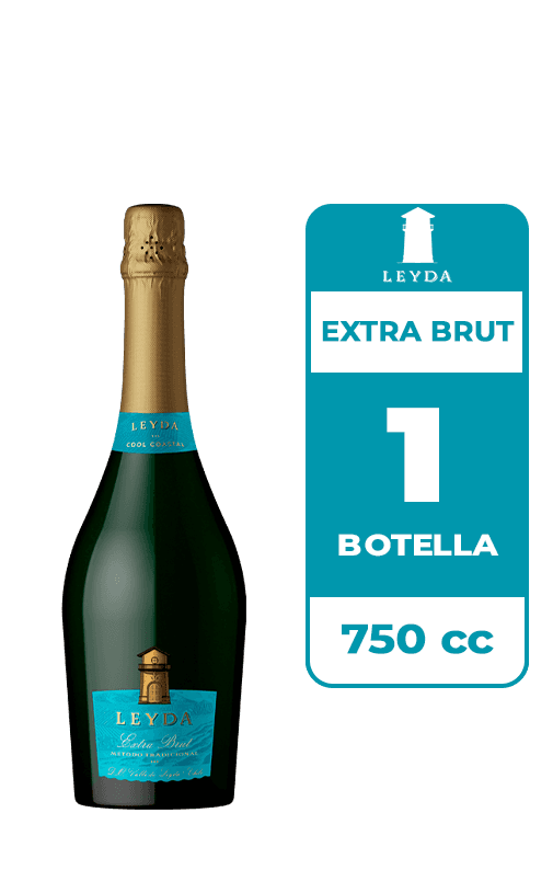 Espumante Leyda Sparkling Extra Brut 750cc