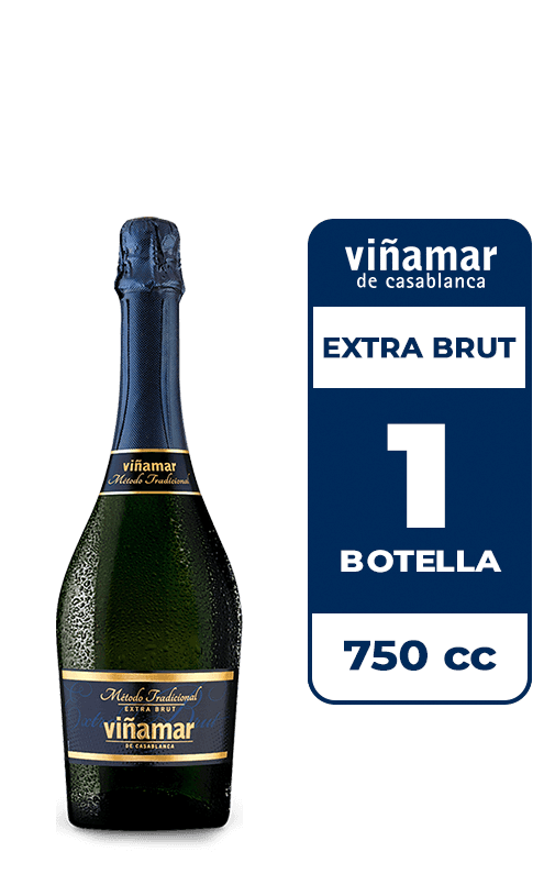 Espumante Viñamar Método Tradicional Extra Brut 750cc