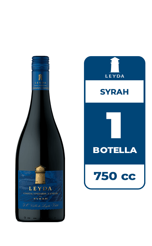 Vino Leyda Coastal Vineyard Syrah Canelo 750cc