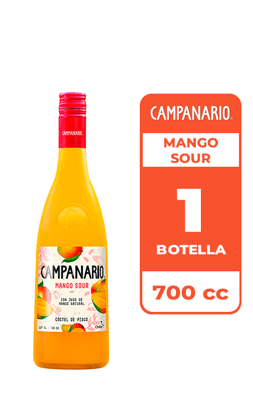 Cóctel Campanario Mango Sour 12° 700cc
