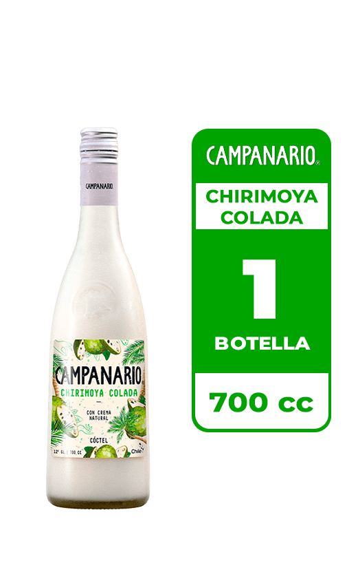 Cóctel Campanario Chirimoya Colada 12° 700cc