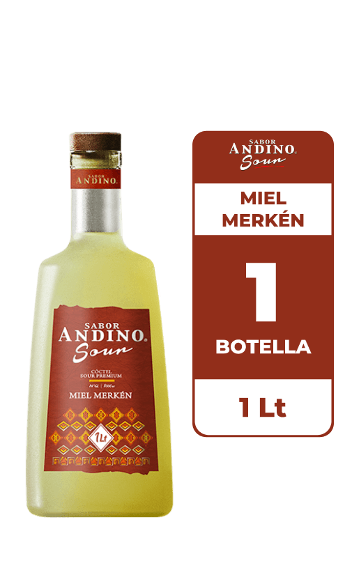 Cóctel Sabor Andino Miel Merkén 14° 1L