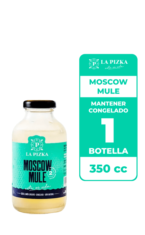 Cóctel Moscow Mule La Pizka 14° 350cc