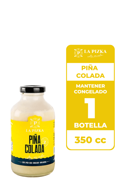 Cóctel Piña Colada La Pizka 14° 350cc