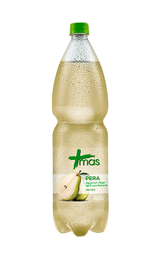 Agua Saborizada Mas Pera Botella 1.6L
