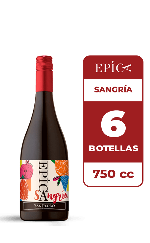 6x Sangría Épica 750cc
