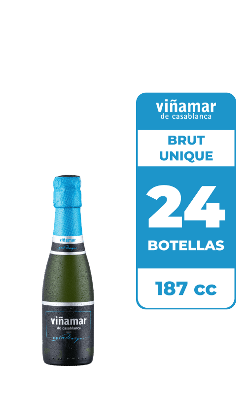 24x Espumante Viñamar Brut Unique 187cc