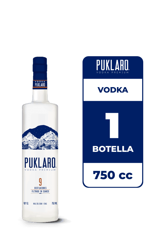 Vodka Puklaro 40° 750cc