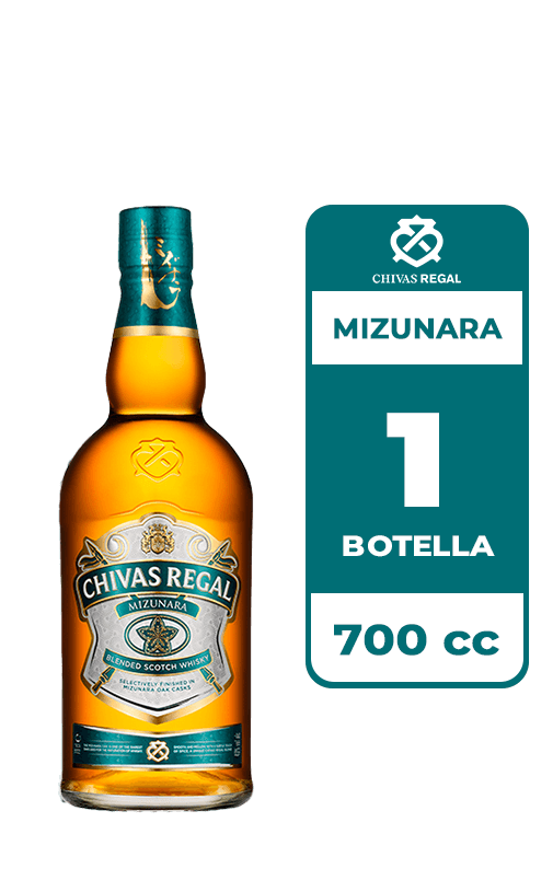 Whisky Chivas Regal Mizunara 40° 700cc