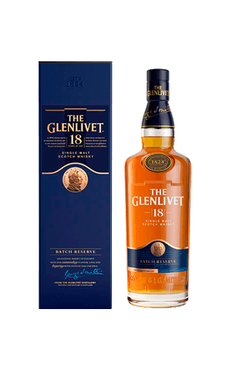 Whisky The Glenlivet 18 Años 40° 700cc