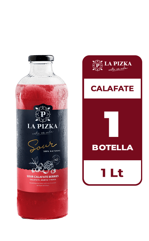 Cóctel Sour Calafate Berries La Pizka 1L