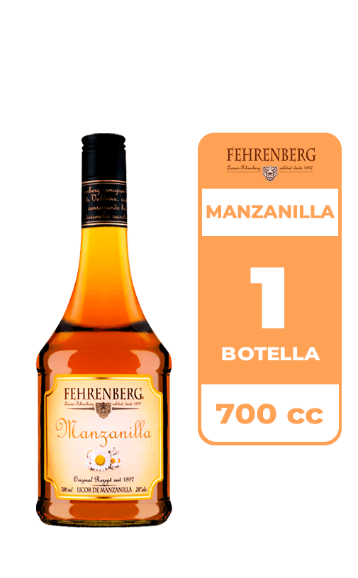 Licor Fehrenberg Manzanilla 28° 700cc