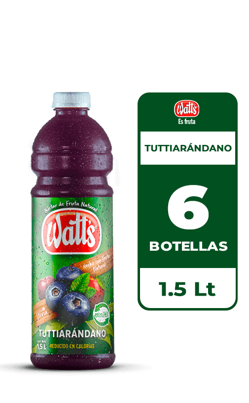 6x Néctar Watt's Tuttiarándano 1.5L