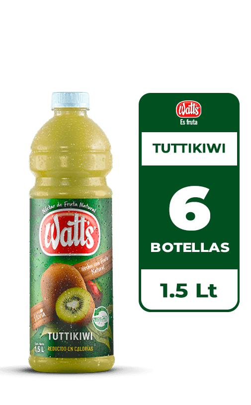 6x Néctar Watt's Tuttikiwi 1.5L