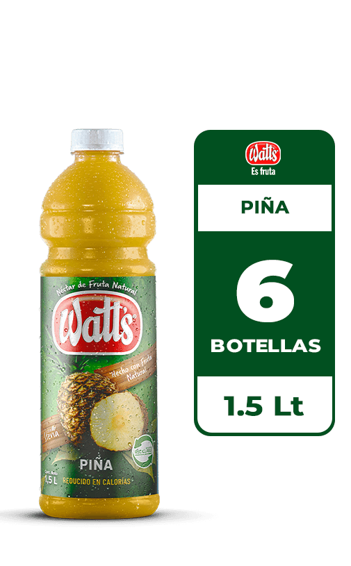 6x Néctar Watt's Piña 1.5L