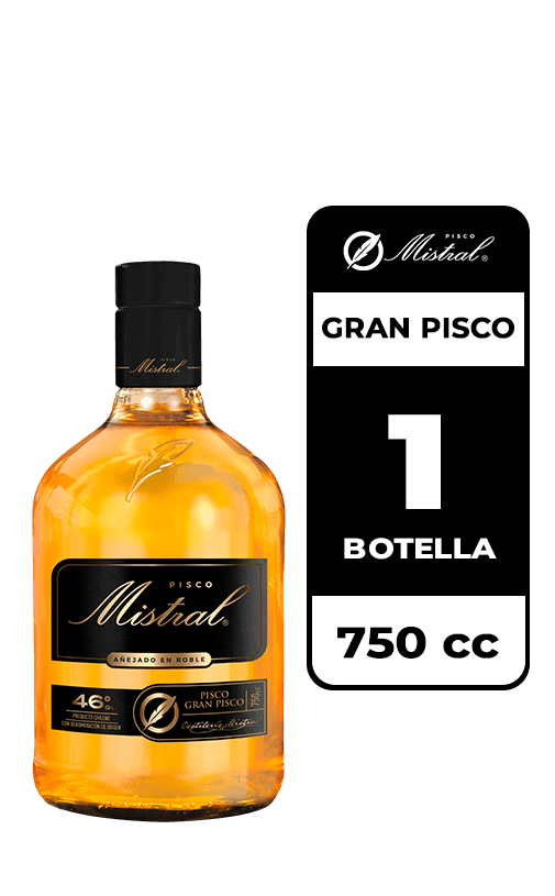 Pisco Mistral 46° 750cc