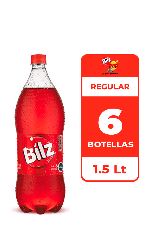 6x Bebida Bilz Botella 1.5L
