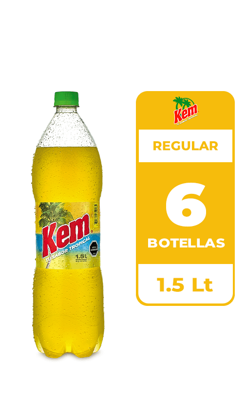 6x Bebida Kem Botella 1.5L