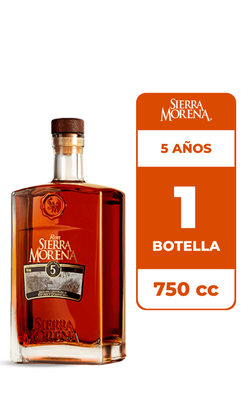 Ron Sierra Morena Extra Añejo 5 Años 39.5° 750cc