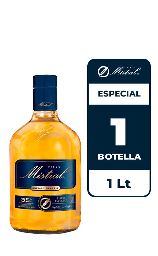 Pisco Mistral 35° 1L