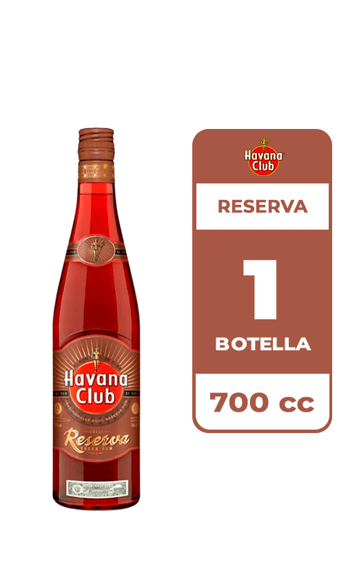 Ron Havana Club Añejo Reserva 40° 700cc