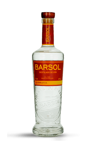 Destilado de Uva Barsol Quebranta 40° 700cc