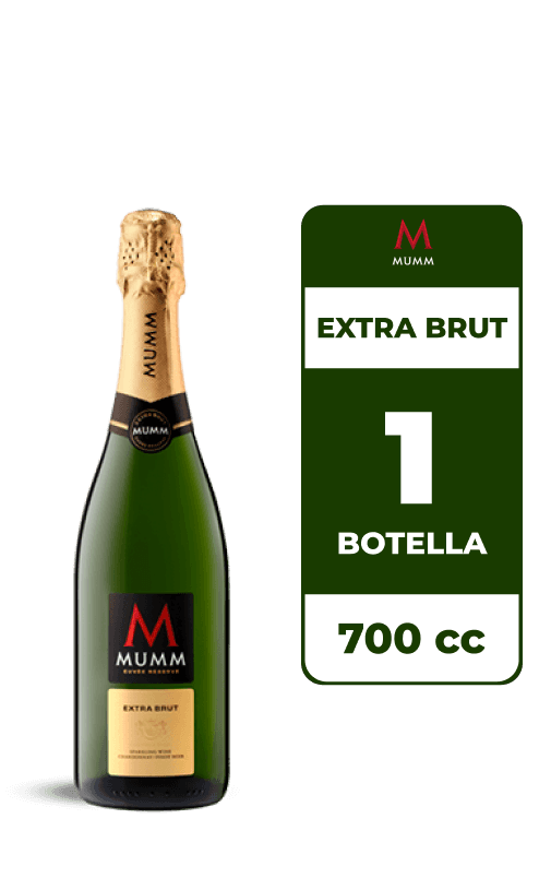 Espumante Mumm Cuvée Reserve Extra Brut 700cc