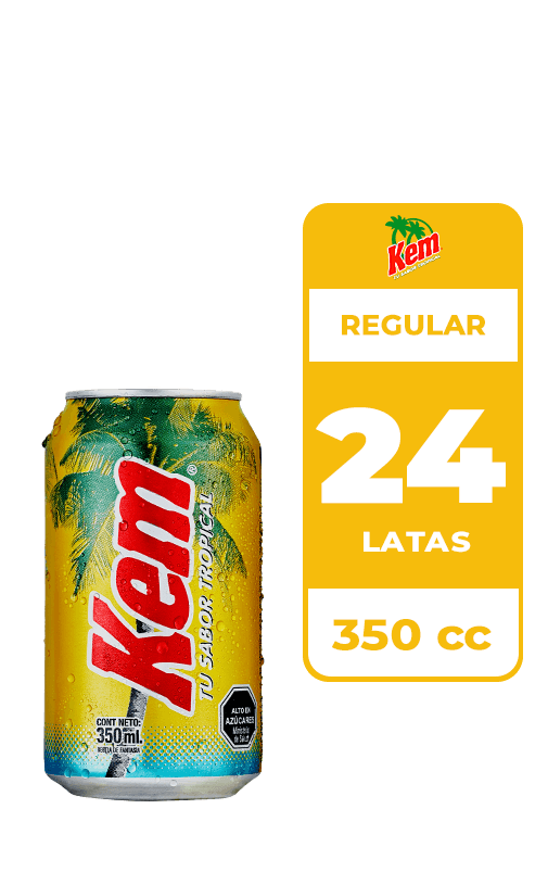 24x Bebida Kem Lata 350cc