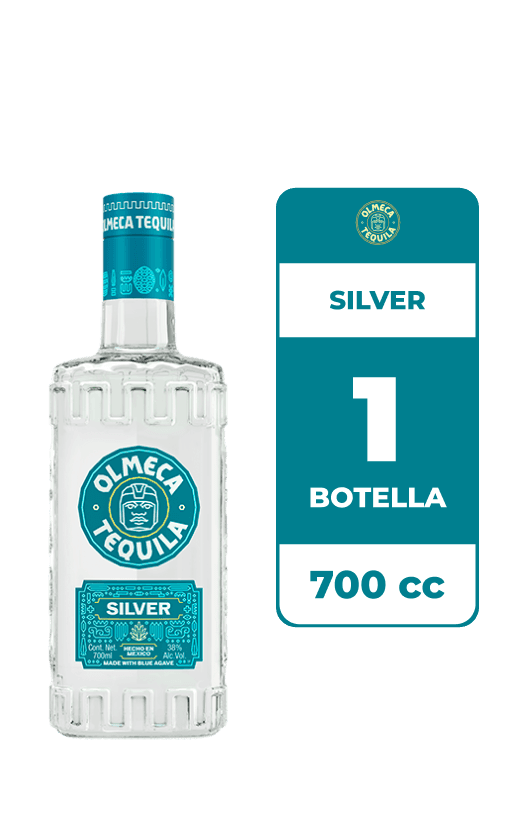 Tequila Olmeca Silver 38° 700cc
