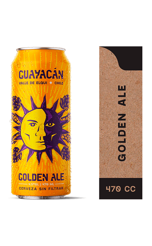 12x Cerveza Guayacán Golden Ale 4.5° Lata 470cc