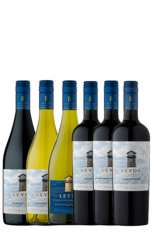6x Vinos Leyda Reserva Cepas 750cc