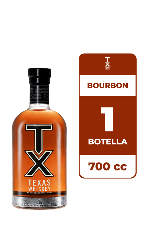 Whisky TX Bourbon 40° 700cc
